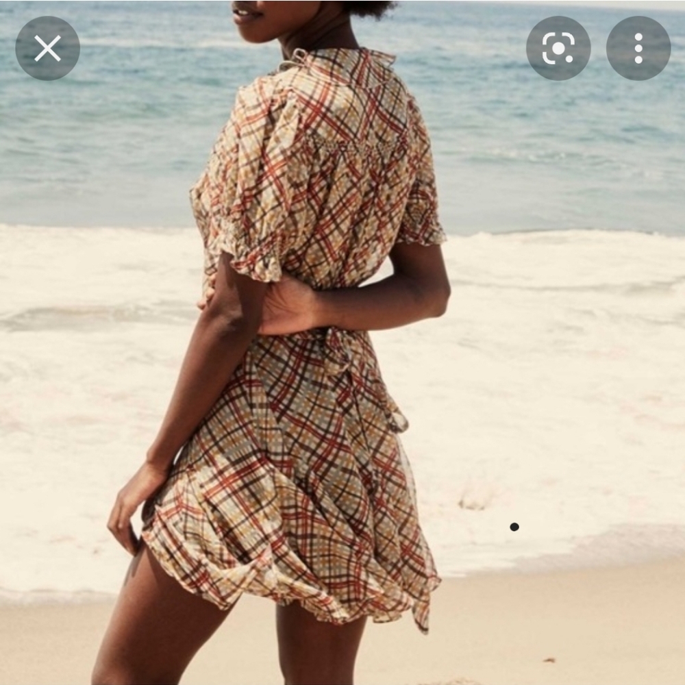 Doen Mira dress in Emmeline Plaid